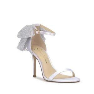 NWT - Jessica Simpson Moure Heeled Bow Sandals
